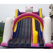 Cheap inflatable Hello Kitty slides